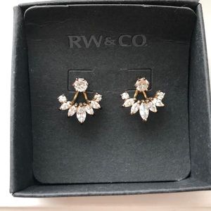 Gorgeous rw and co earrings with box
